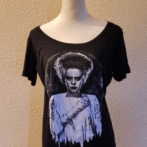 Lowbrow Art Bride Scoop Neck Tee